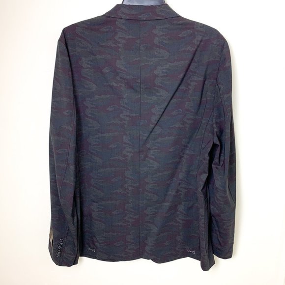 Amer H Tailor New York camo wool blazer 42 R - Picture 6 of 6